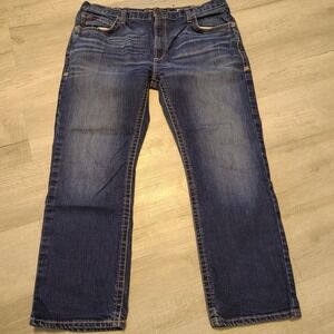 Ariat Jeans Mens 42x30  Blue M5 Slim Straight FR Flame Resistant CAT 2 Workwear